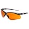 Jackson Safety Safety Glasses, Anti-Scratch, Blue Shield Lens, Black Frame, Half-Frame 50005 - alternate 1
